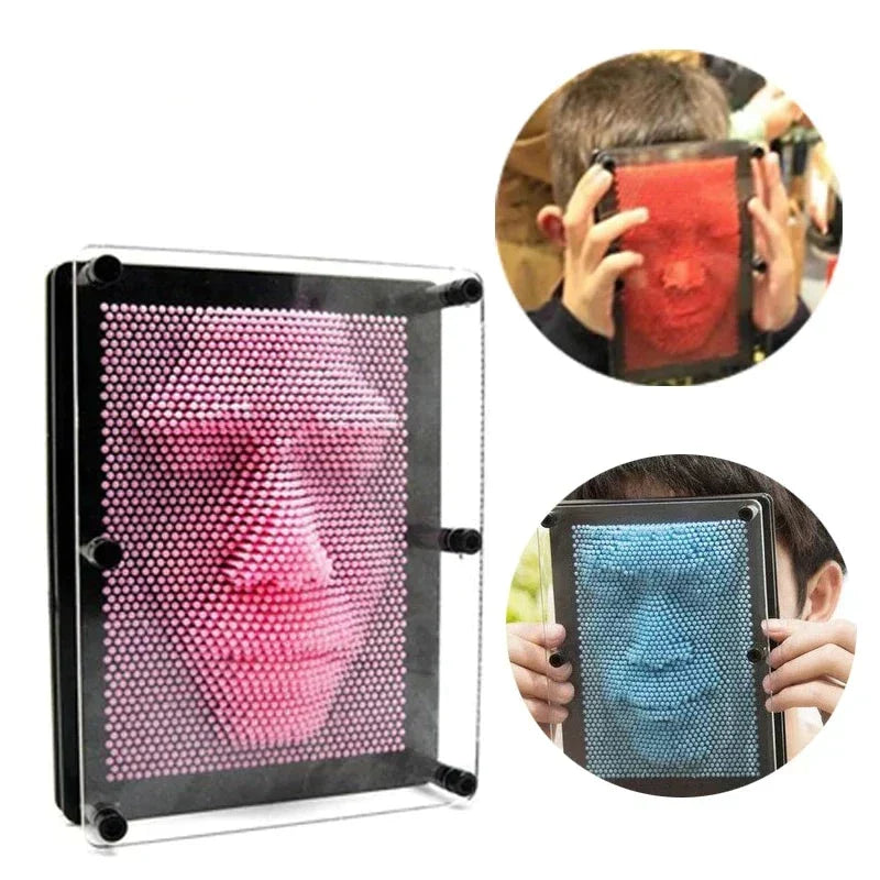 3D-pin-kunstspel voor kinderen en volwassenen – Creatief plezier met vingerdrukken