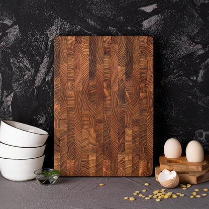 Luxe Dikke Teakhouten Snijplank - ChefTeak