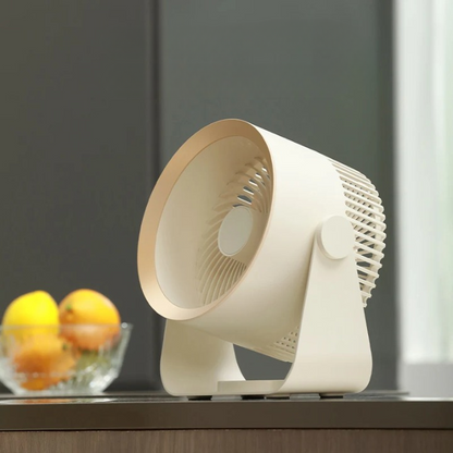 Multifunctionele Elektrische Ventilatorcirculator met 4000mAh Batterij – AirFlex