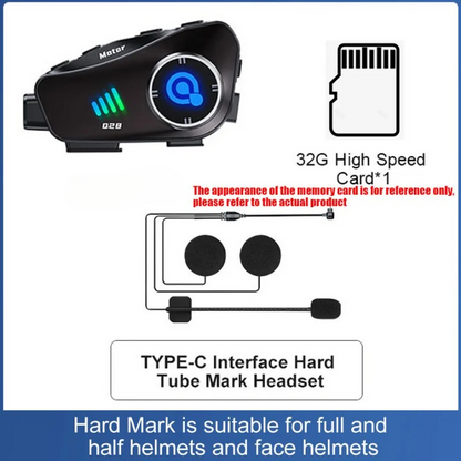 Bluetooth Motorrijdershelm Camera 1080P HD Waterdicht – ApexRide
