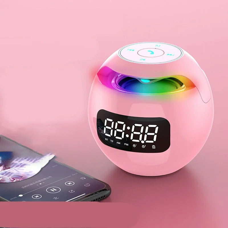 Multifunctionele Wekker – GlowBeep Speaker Clock