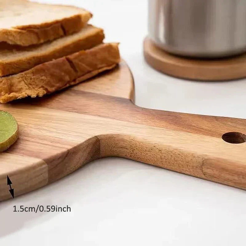 Acacia Houten Pizza Schep & Serveerplank - WoodStyle