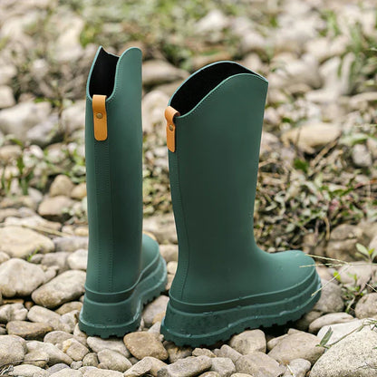 Hoge Dames Regenlaarzen waterdicht met comfortzool – Maris
