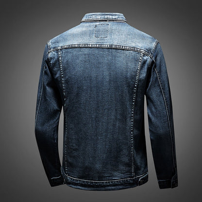 Tijdloze Heren Denim Jas - Viggo