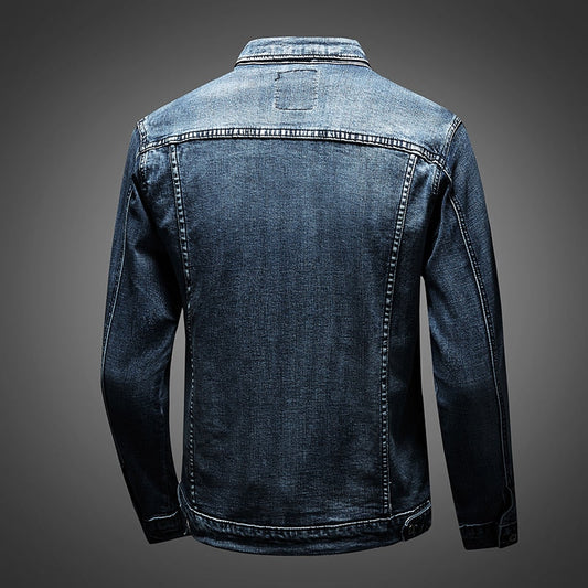 Tijdloze Heren Denim Jas - Viggo