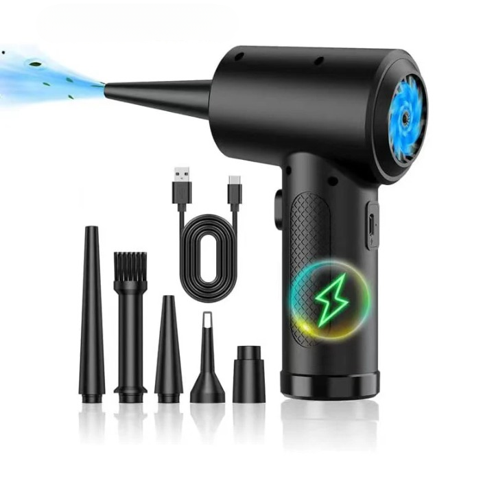 Draadloze luchtblazer met 51.000RPM motor & LED-licht – JetSweep