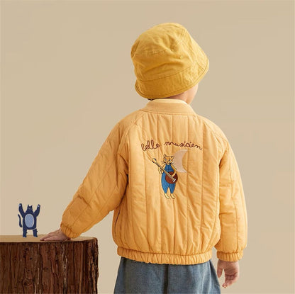 Baby Winterjas met Katoenen Voering – Lio