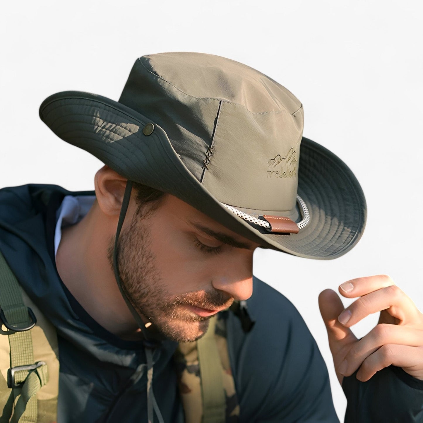 Uniseks UV-beschermende waterdichte bucket hat – Johnny
