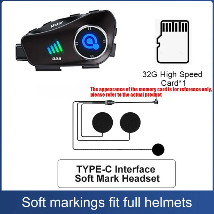 Bluetooth Motorrijdershelm Camera 1080P HD Waterdicht – ApexRide