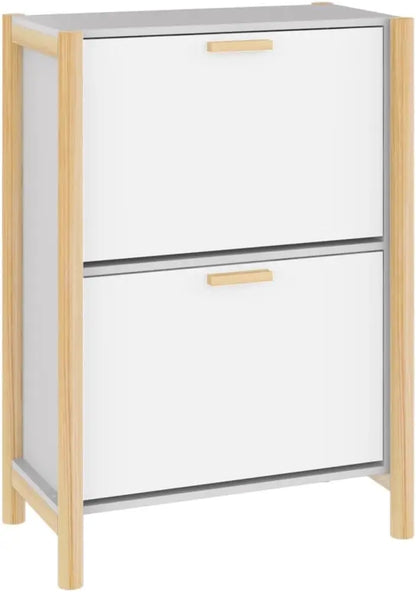 Slim Dressoir voor Schoenen met Deuren 57,5 × 33 × 80 cm – TidyStep