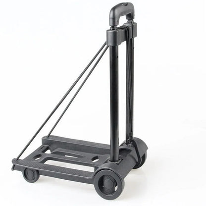 Opvouwbare Draagbare Handtruck met 2 of 4 Wielen Aanpasbare Trekstang – CarryFlex
