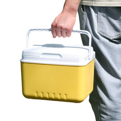 6L Draagbare Kampeerk koelbox met Multi-Level Isolatie – Dalen