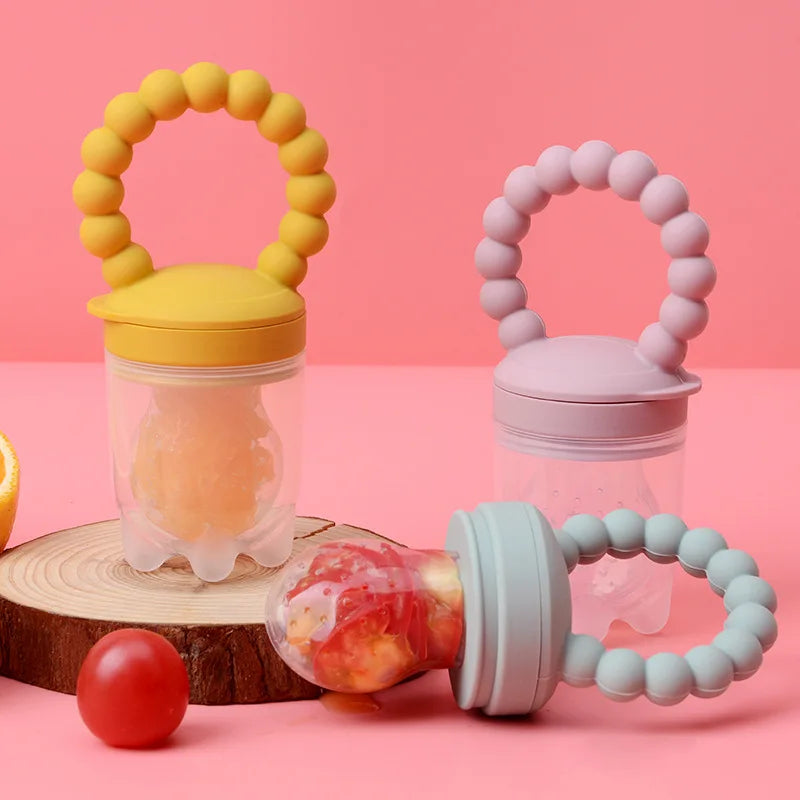 Fruit-speen voor baby's – veilig kauwen & zelfstandig leren eten (1+1 GRATIS actie)