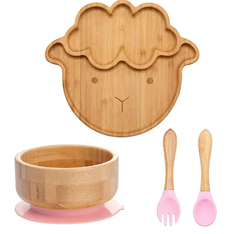 Kinderservies Set met Zuignap - EcoFeast