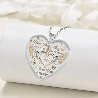 Gegraveerde Hartketting – Sofie “Forever”
