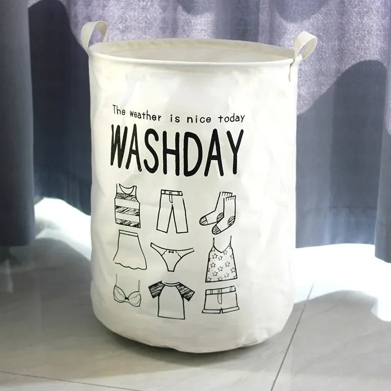 Vouwbare Wasmand & Opbergdoos – Liora