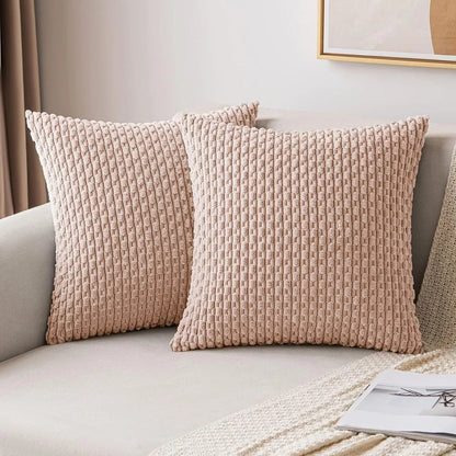 Corduroy Kussenhoezen met Boho-Stijl – Velvia