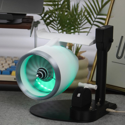 Turbojet ventilatorstype nevelbevochtiger met RGB-verlichting – AeroMist