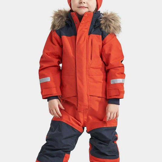 Water- en winddichte kinder-skioverall voor de winter met capuchon – Mika