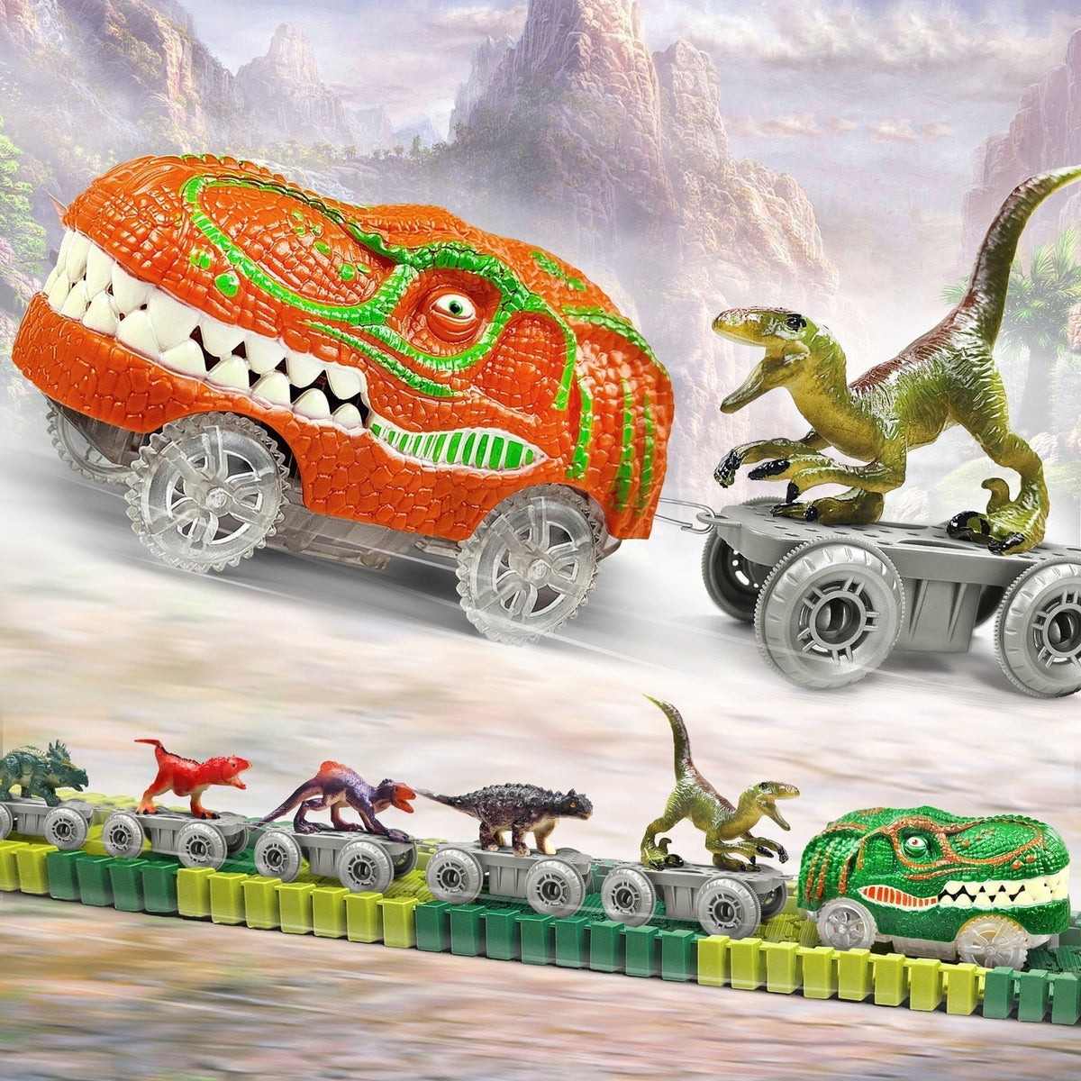 Treinbaan Speelset – DinoTrack