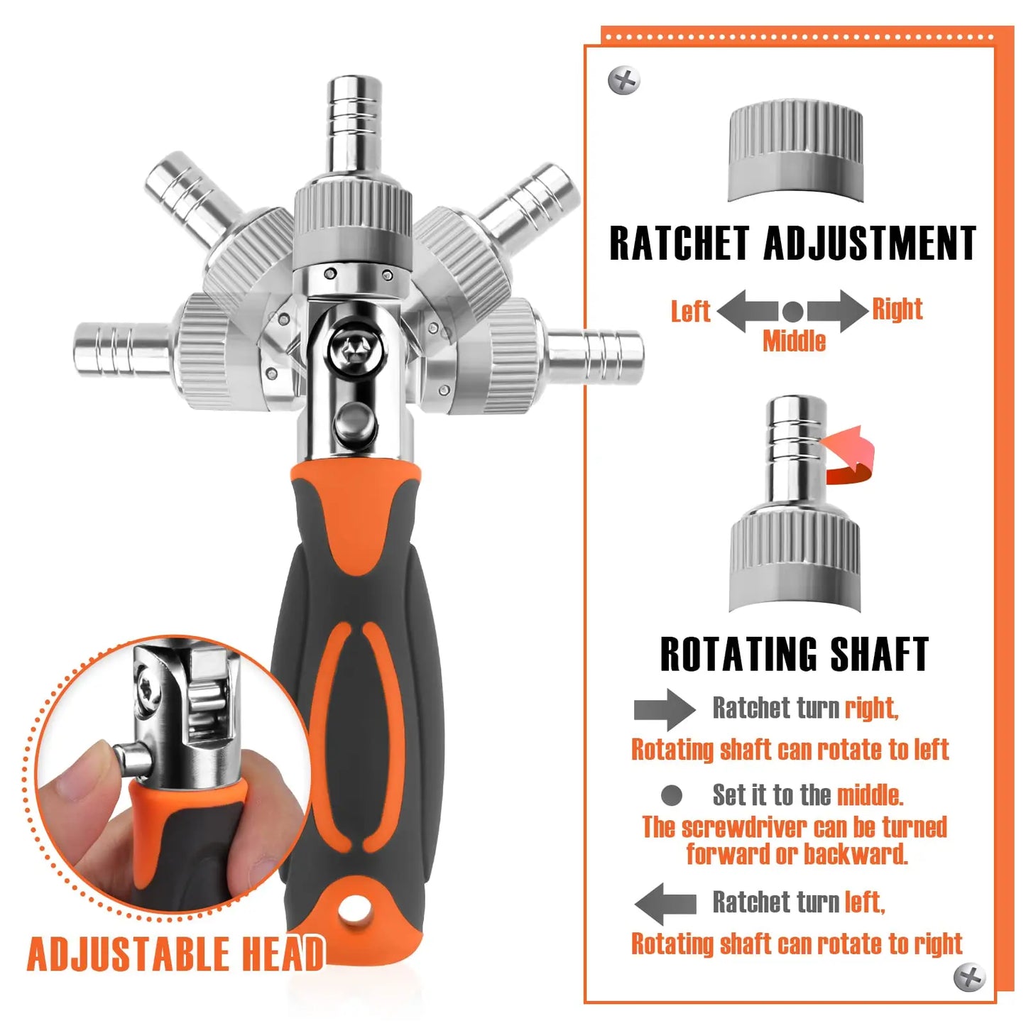 68-in-1 Ratsleutelschroevendraaierset met Magnetische Bits & Verlengstuk – FortiDrive