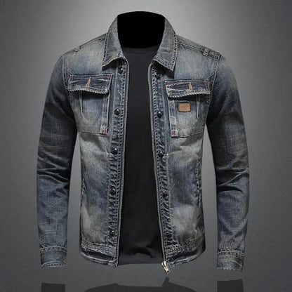 Retro Jeansjack in Vintage stijl – Jasper