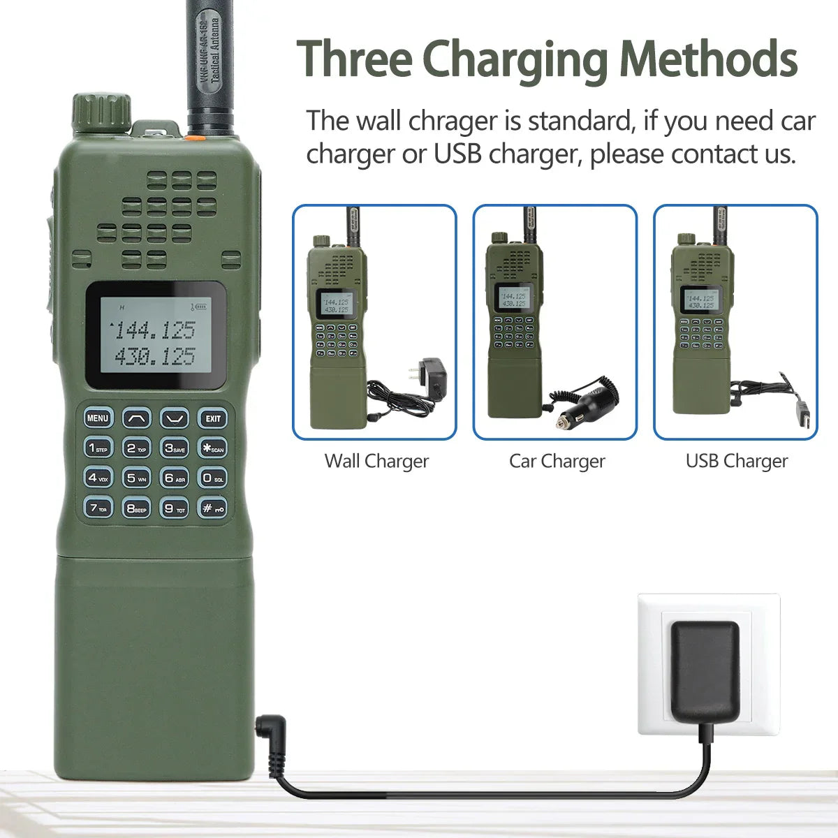 Dual-Band Walkie Talkie - CommGuard