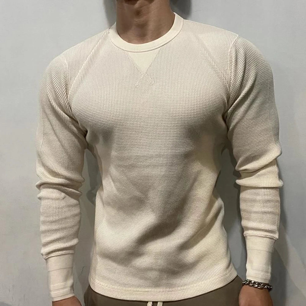Heren Muscle Fit Herfsttrui - Bravone