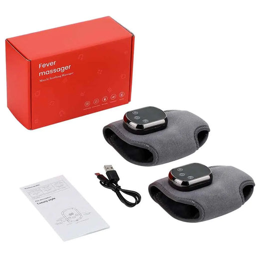 3-in-1 Elektrische Enkelmassager met Warmte & Vibratie – Orion