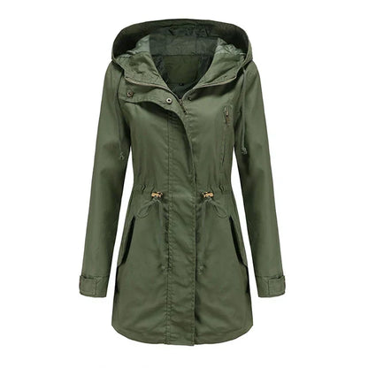 Stijlvolle Dames Jas met Capuchon – Marielle