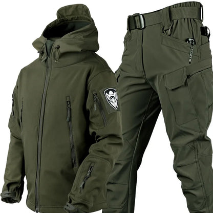 Tactische Wind- en Waterdichte Outdoor Set voor Heren - Logan