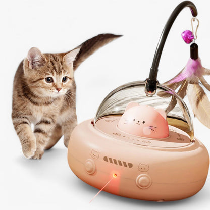 Slim Laser Kattenspeelgoed met Regenbooglicht – Nola