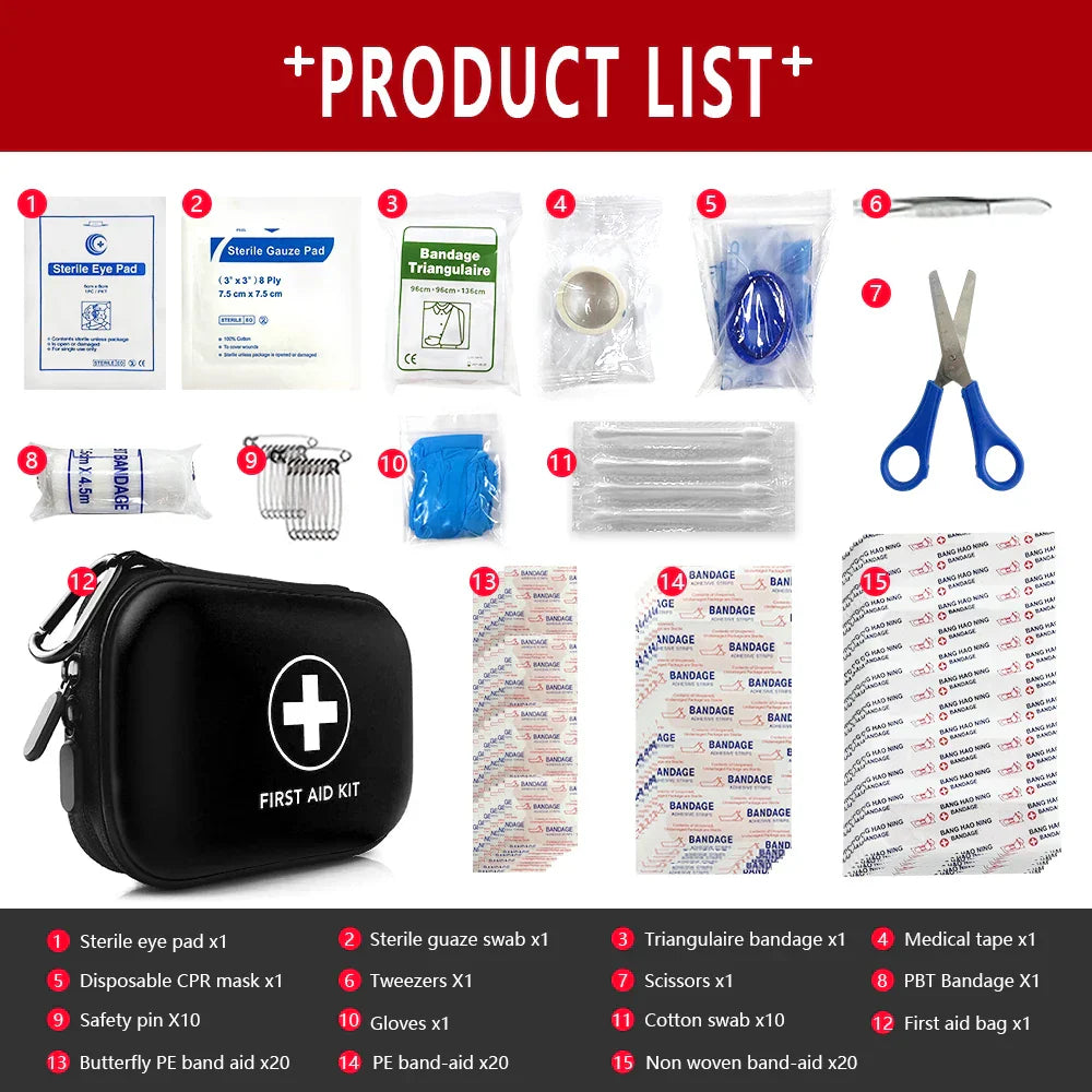 91-delige Eerste Hulp Kit - SafeKit Pro