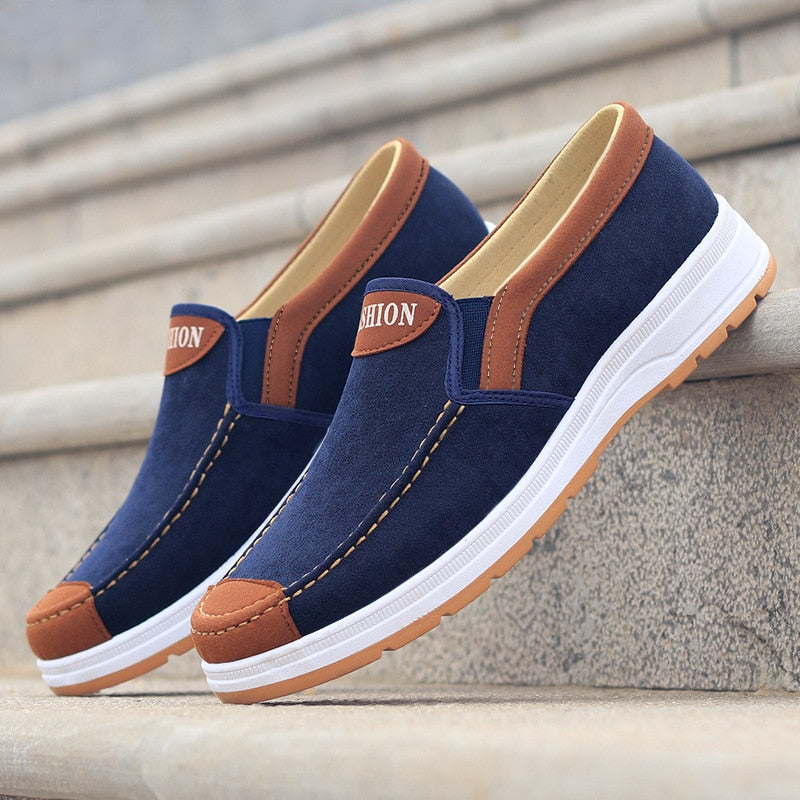 Heren Slip-On Canvas Schoenen – Matteo