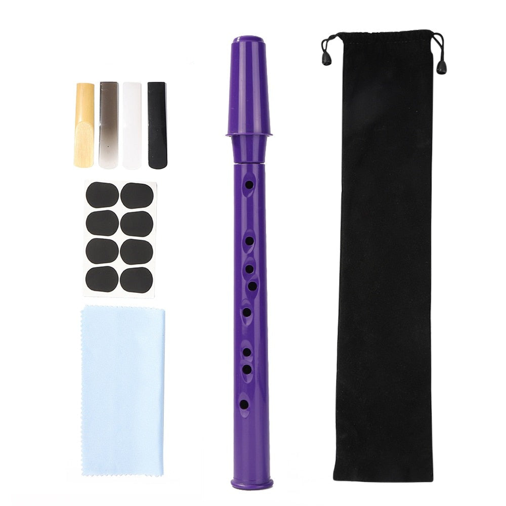 Draagbare mini-saxofoon met alt-mondstuk – Voor beginners en gevorderden