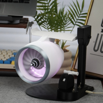 Turbojet ventilatorstype nevelbevochtiger met RGB-verlichting – AeroMist