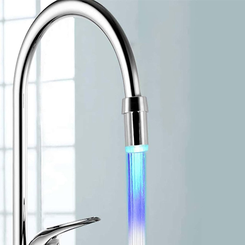 Kleurrijke Waterkraan LED - AquaGlow