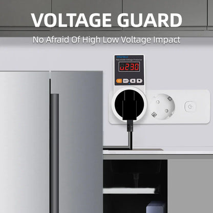 Automatische Spanningsbeveiligingsstekker met Aanpasbare Instellingen – VoltGuard