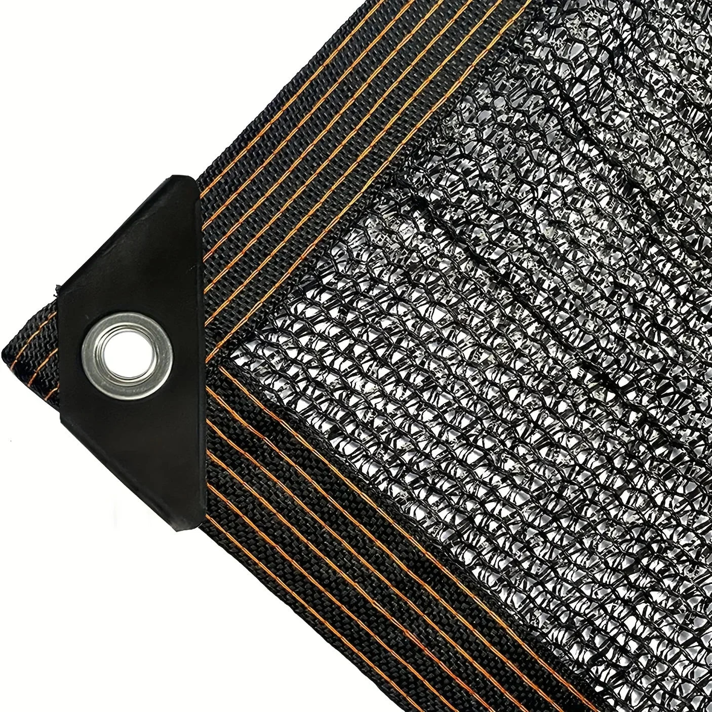 Zwarte schaduwdoek mesh bedekking – SunGuard