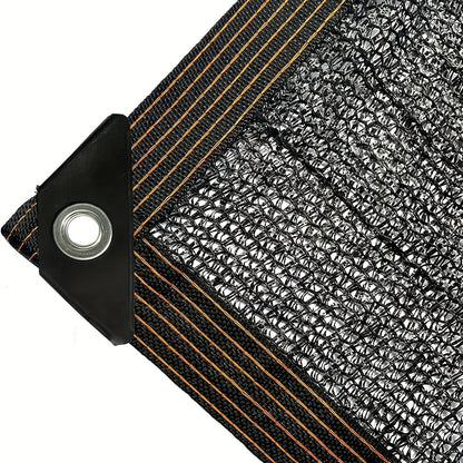 Zwarte schaduwdoek mesh bedekking – SunGuard