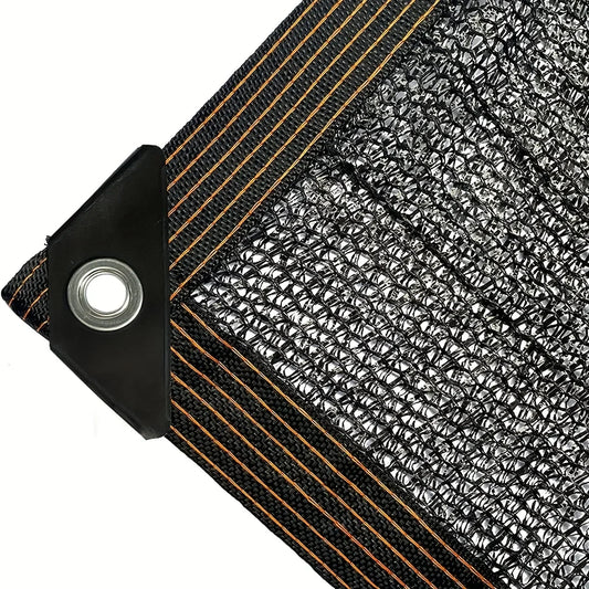 Zwarte schaduwdoek mesh bedekking – SunGuard