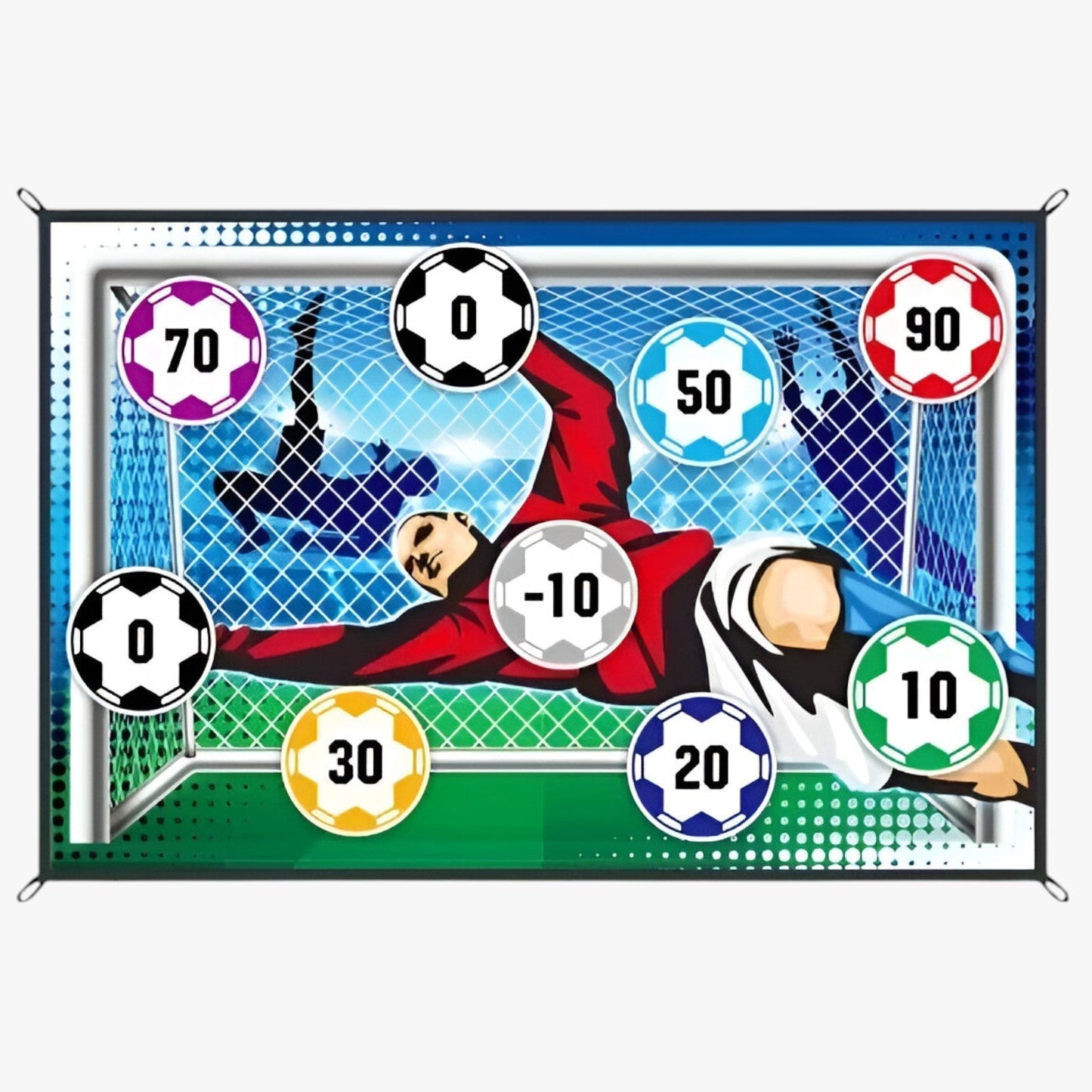 TorSpaß voetbalspeelmat – indoor- en outdooractie voor kinderen