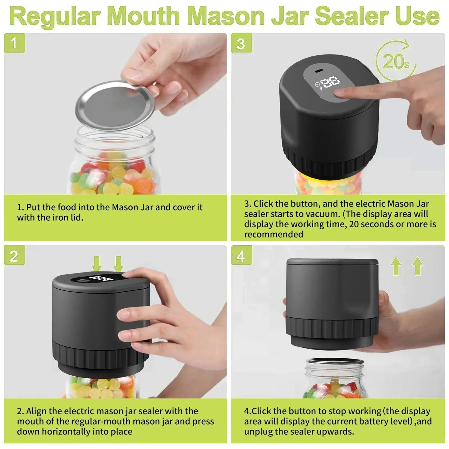 Mason Vacuümsealer - AirLock