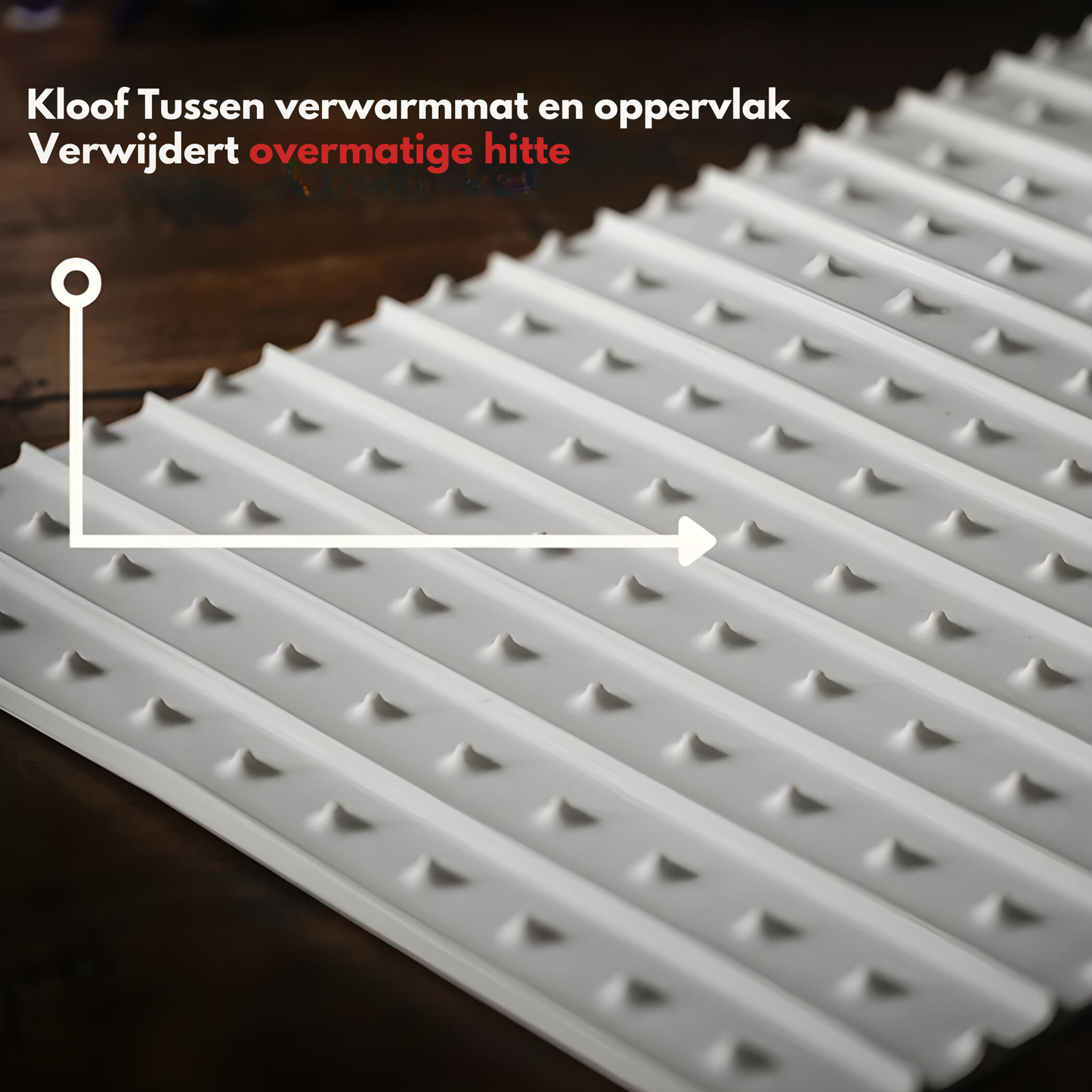 Opvouwbare Maaltijdverwarmingsmat - HeatMate