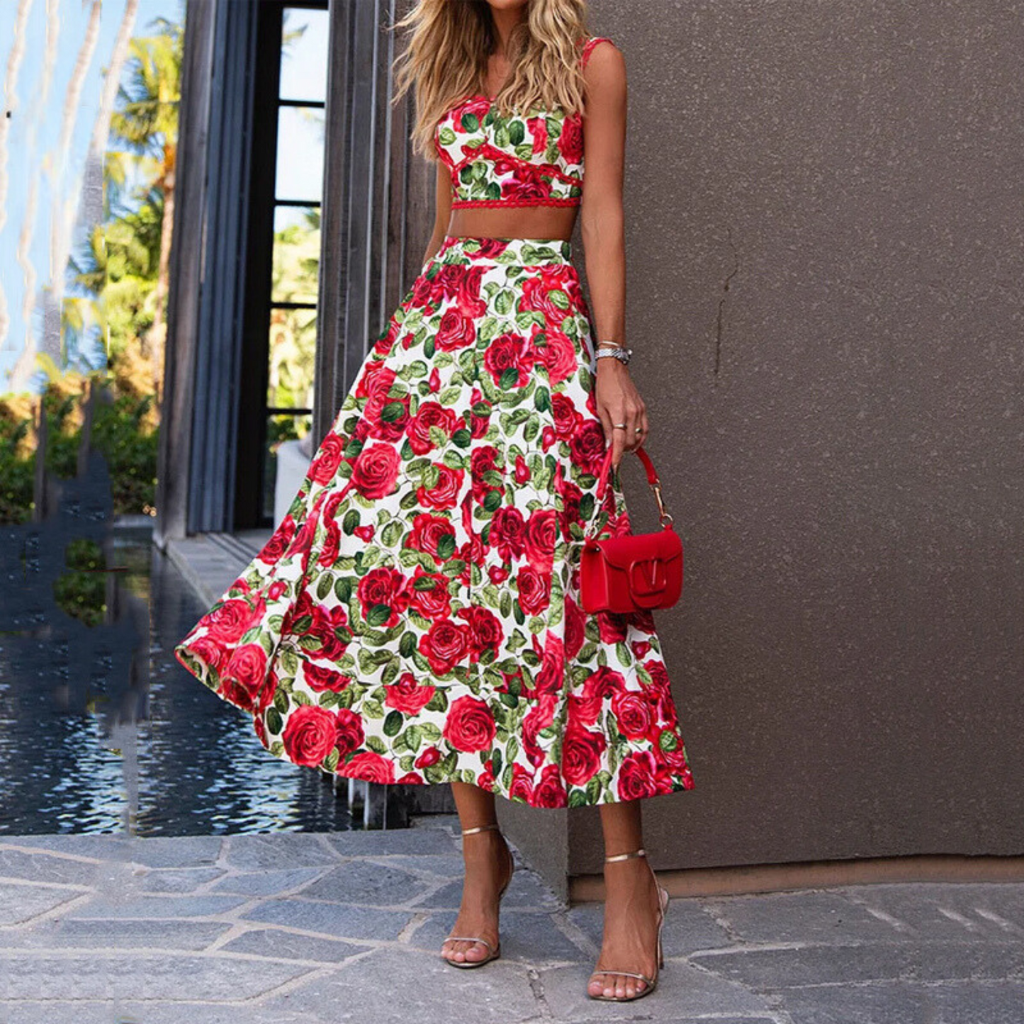 Tweedelige Zomerset met Open Taille – Solenne