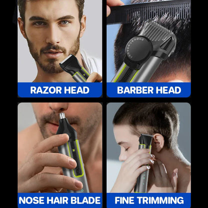 Baardtrimmer & draadloze haartrimmerset – HydroTrim