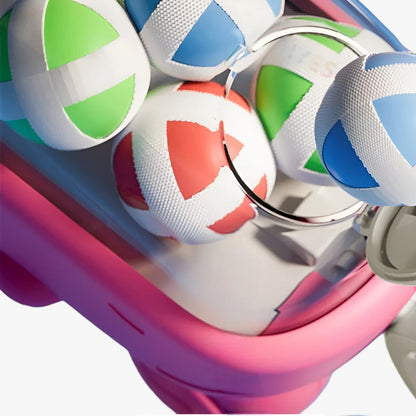 KlebeBall-Set Walvis – Veilig schietplezier voor kinderen binnen en buiten