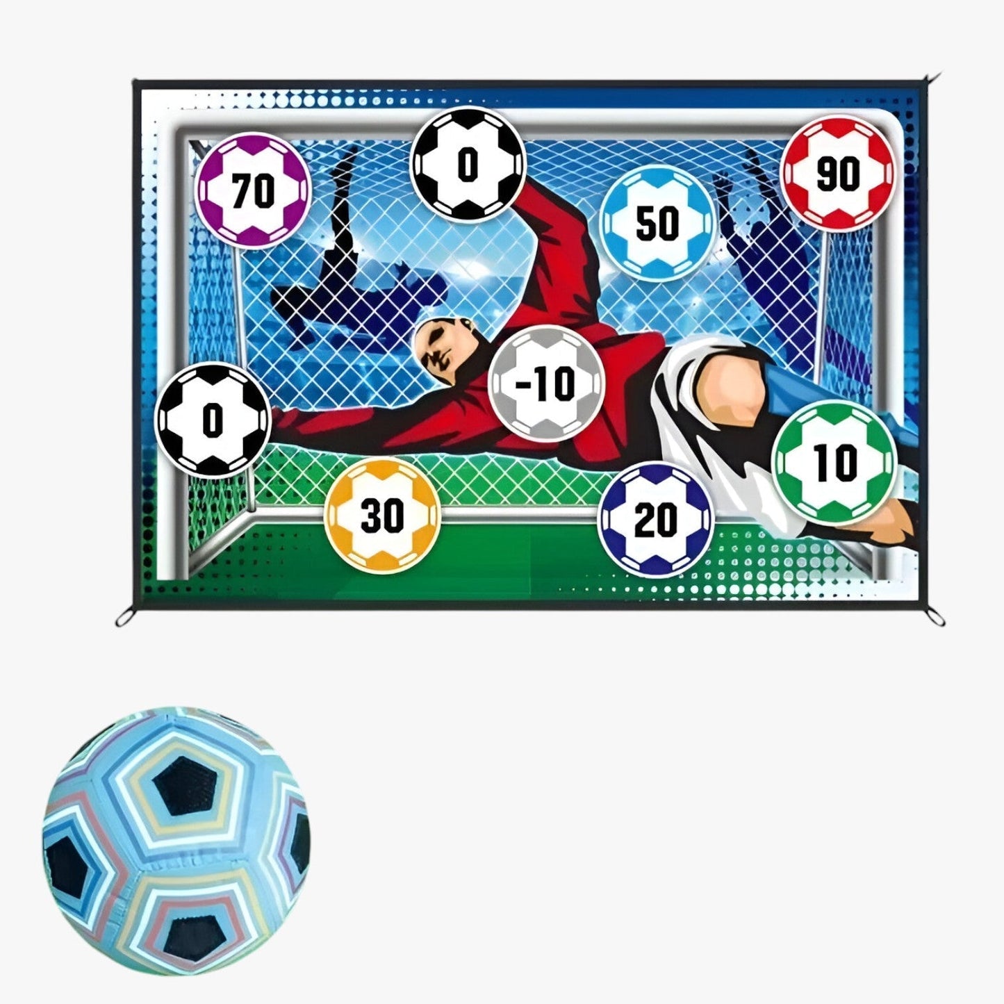 TorSpaß voetbalspeelmat – indoor- en outdooractie voor kinderen