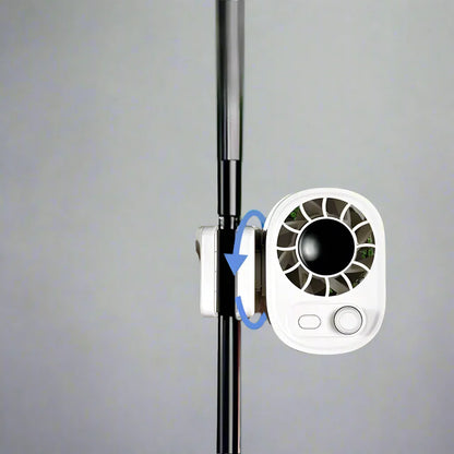 Hipacool Draagbare Auto Clip Ventilator met 360° Rotatie & 100 Snelheden – ClipAir