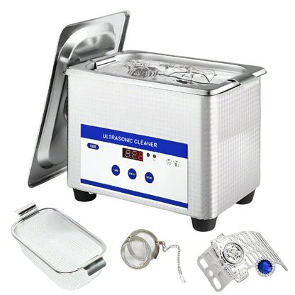 Ultrasone Brilreinigers 40kHz RVS Sieraad Reinigingsmachine – ClearWave